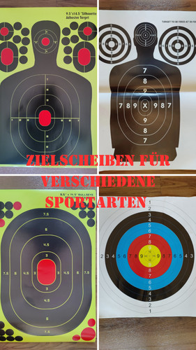 Zielscheiben schießscheiben - zielscheiben,