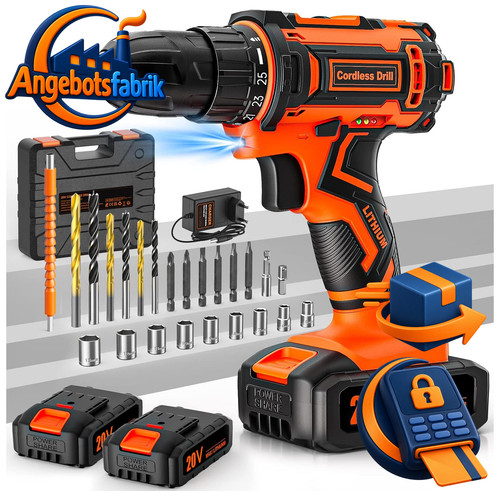 Akkuschrauber 20v gang - 20v, 25+1