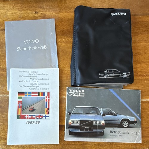 Volvo 740 betriebsanleitung - 740,