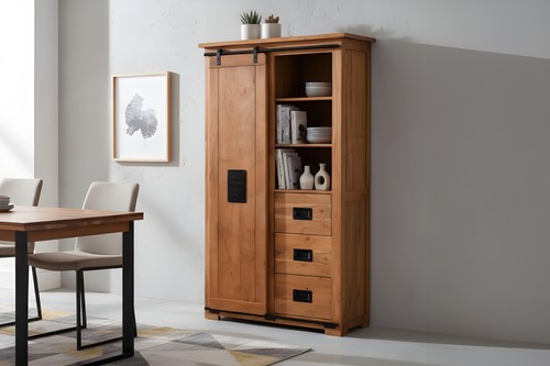 Highboard akazie massiv - highboard,