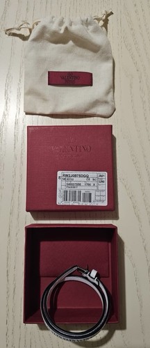 Valentino armband leder weiss - armband,