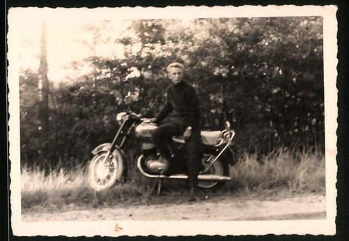 Fotografie motorrad jawa 350 - jawa,