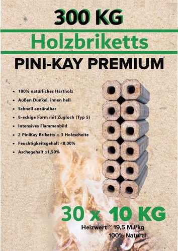 Pinikay hartholz briketts - hartholz,