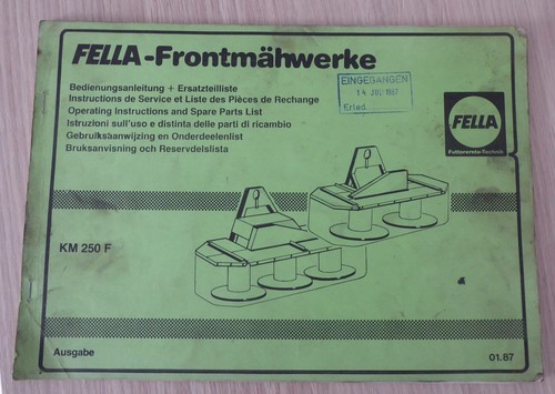 Fella kreiselmähwerk 250 - km,
