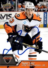 Taylor leier signed - leier, 2014-15