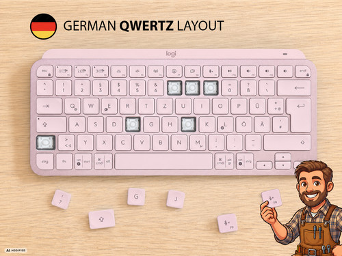 Logitech keys mini rosa - keys,