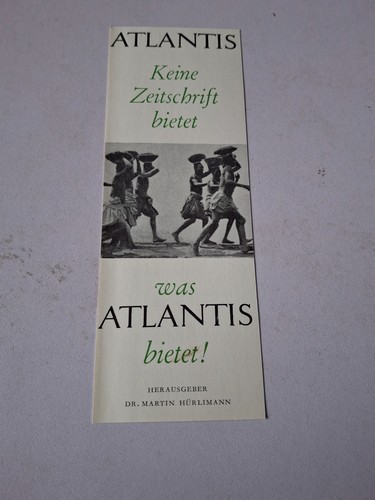 Altes lesezeichen atlantis - lesezeichen,