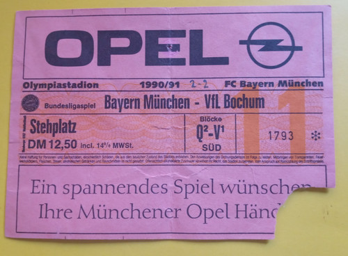Orig ticket bundesliga - ticket, 1.