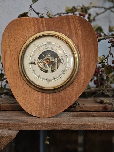 Vintage barometer herzform - vintage-barometer, in
