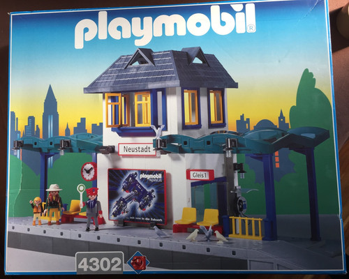 Playmobil großer bahnhof - playmobil,