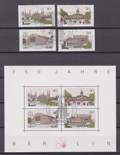 Berlin 1987 gestempelt minr - gestempelt,