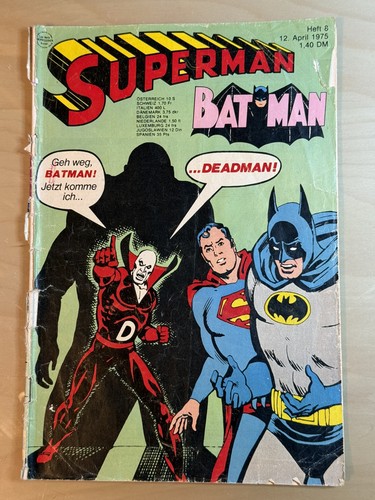 Superman batman comic - heft, /