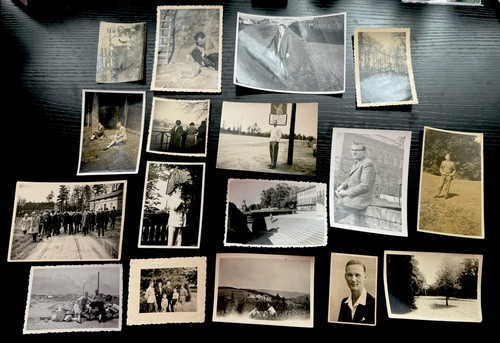 Vintage 17x foto konvolut - 17x,
