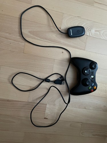 Xbox 360 controller schwarz - xbox,