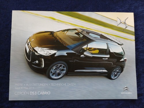 Citroen ds3 cabrio - ds3, preise