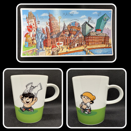 Tasse mainzelmännchen - 2, x