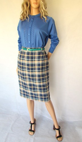 Vintage damart rock blau - rock,,
