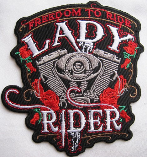 Aufnäher patch lady rider - patch,