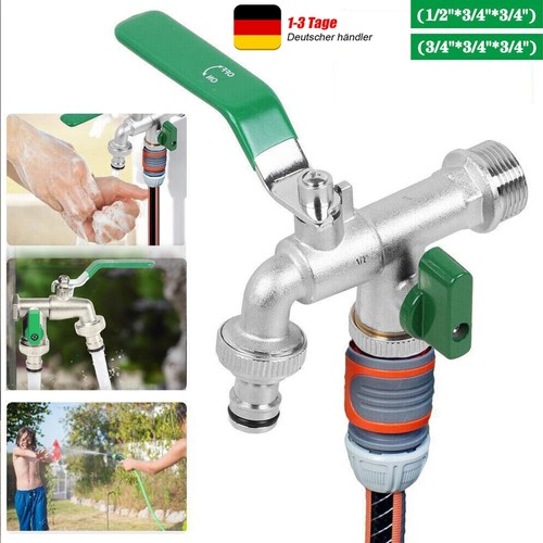 Messing doppel wasserhahn - doppel,