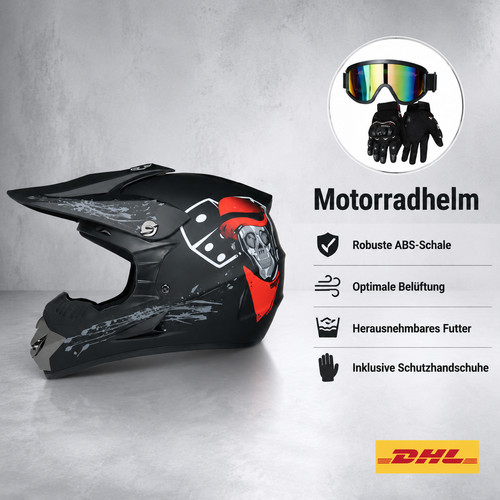 Handschuhe helm mit - handschuhe,