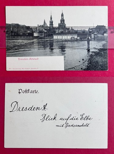 Dresden 1900 altstadt - dresden, um