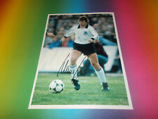 Klaus Fischer  DFB  FC Schalke 04  signed signiert Autogramm auf 20x28 Foto