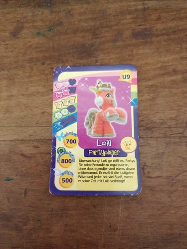 Filly horse card - prince, loki