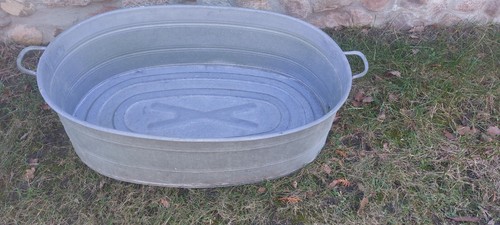 Alte große zinkwanne - xxl, zink