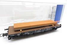 348HO - Roco H0 - Schwerlastwagen mit Ladegut Stahl der  NS / 020-7 - top in OVP