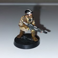 Stahllegion-Soldat Mit Lasergewehr Zinn/Alt-Bemalt/Gebraucht GW WH40K
