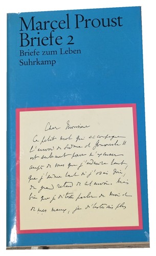 Marcel proust briefe zum leben - proust,