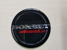 Borbet Aufkleber für Nabenkappe  ca. 55mm schwarz NEU Original