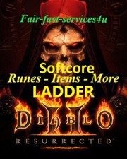 DIABLO 2 RESURRECTED Season 12 SOJ MARA´S BK RAVEN SOFTCORE D2R LADDER SC