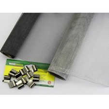 Lichtschacht Abdeckung Edelstahl, Fiberglas inkl. Klammern Gewebe Kellerschacht