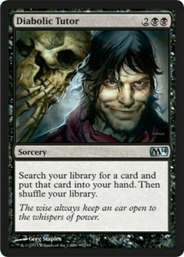 Diabolic tutor - 1x,