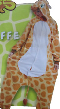 Fasching, Karneval Kostüm, Overall Giraffe Gr S