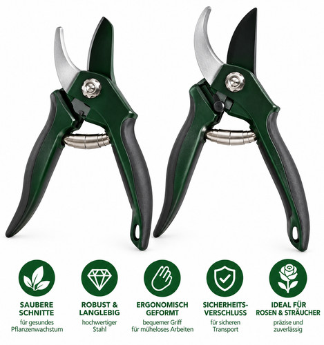 Kinzo gartenschere 2er - kinzo, set