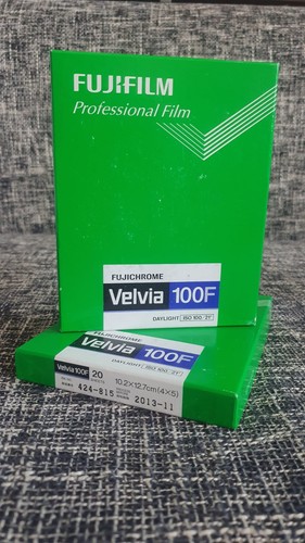 4x5 fuji fujifilm velvia 100 - fujifilm,