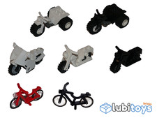 Lego® CITY Minifiguren Zubehör Motorrad Trike Fahrrad BICYCLE BIKE MOTORCYCLE TR