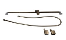 hansgrohe Duschstange Brausestange Unica' S Puro 0,90m mit Brauseschlauch 1,60m