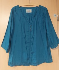 Damen Kleidung Shirt Shirts T-Shirt schicke Bluse Blusen 3/4 lange Ärmel Gr. L