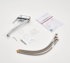 Niederdruck Einhebelmischer Spüle Wasserhahn Küchenarmatur chrom Boilerarmatur