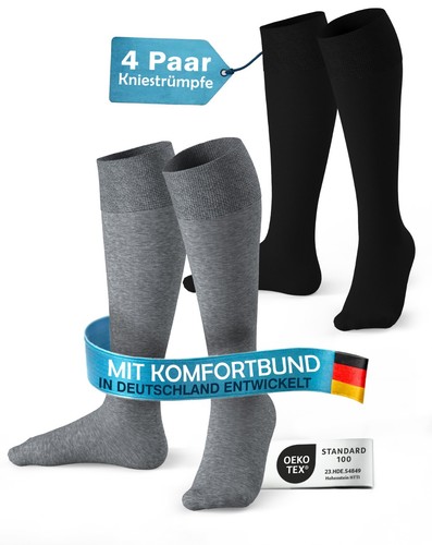Paar kniestrümpfe damen - 4,