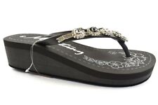 Mustang Damen 1281-702-20 Zehentrenner Dunkelgrau Synthetik