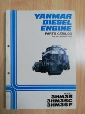 YANMAR 3HM35 3HM35C 3HM35F PARTS CATALOG ERSATZTEILLISTE INNENBORDER DIESEL