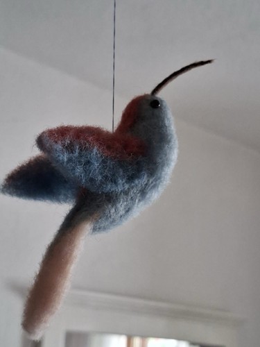 Colibri filz filzvogel figuren - colibri,