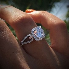 Halo verlobungsring karat - halo,