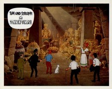Tim und Struppi im Sonnen-Tempel ORIGINAL Aushangfoto Hergé ZEICHENTRICK-KULT