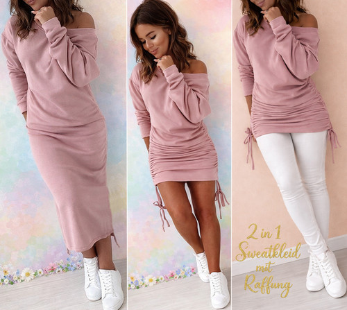 Neu l kleid pullover - m,