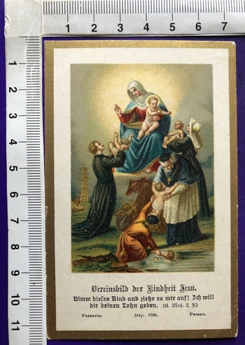 Andachtsbild heilige maria - andachtsbild,